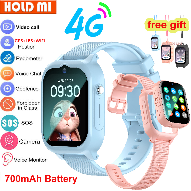 Smartwatch Watches Gift For Boys - Smartwatch Dziecięcy 4G GPS WIFI Połączenia
