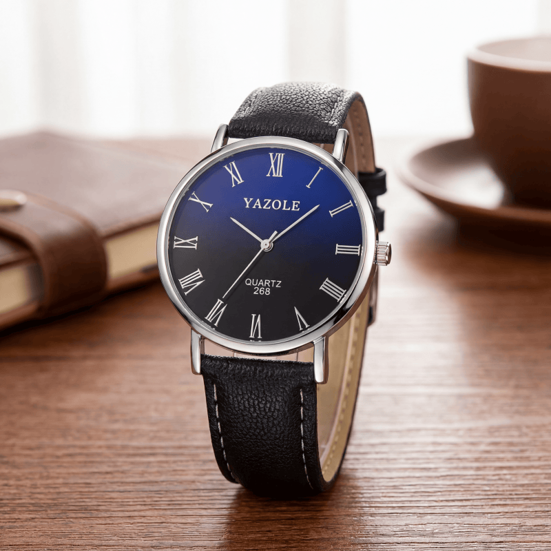 Smartwatch Watches Brands For Men - Zegarki kwarcowe YAZOLE dla mężczyzn, minimalistyczne,