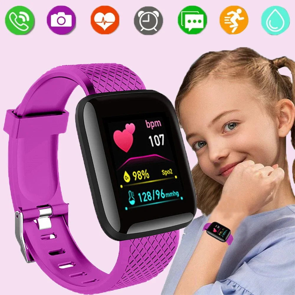 Smartwatch Digital Watches For Boys - Inteligentny zegarek dla dzieci Led Cyfrowy