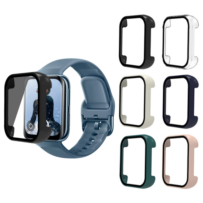 Smartwatch Oppo Watch - Twarda krawędź pełnoekranowa szklana folia ochronna