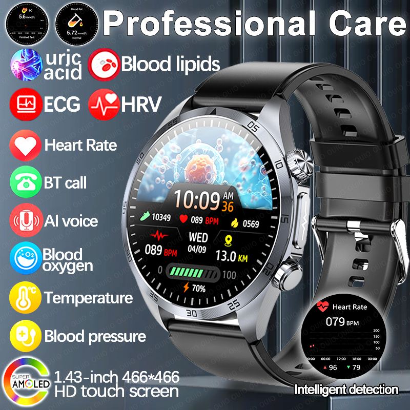 Smartwatch Online Watches For Men - Smartwatch 2026 do monitorowania zdrowia, pulsometr,