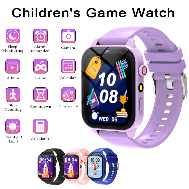 Smartwatch Watches Gift For Boys - Smartwatch Dziecięcy Zegarek Gry Ekran 1.83