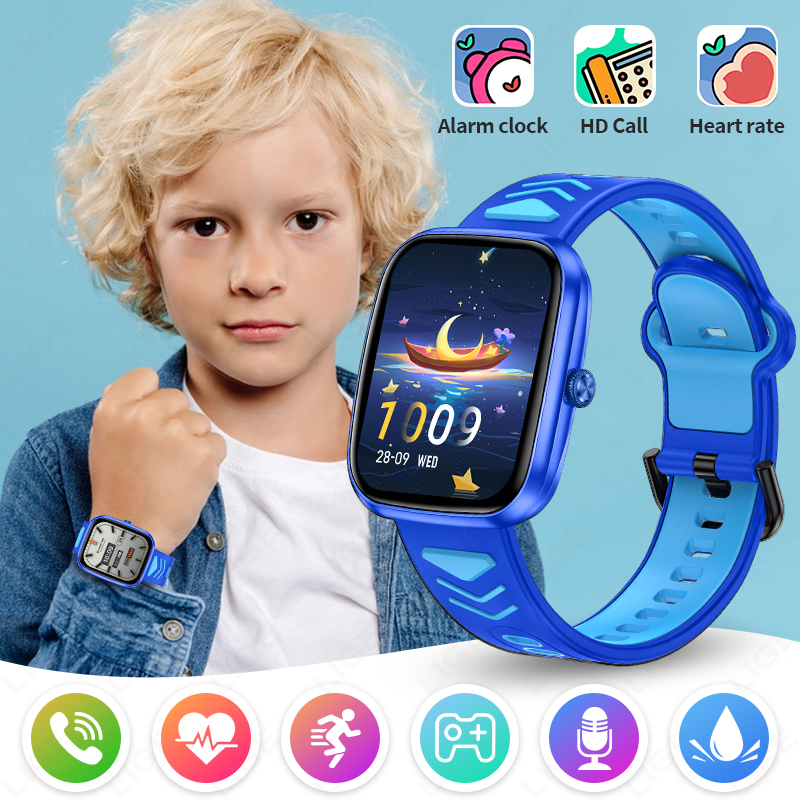 Smartwatch Watches Gift For Boys - LIGE 2026 Smartwatch dla dzieci z