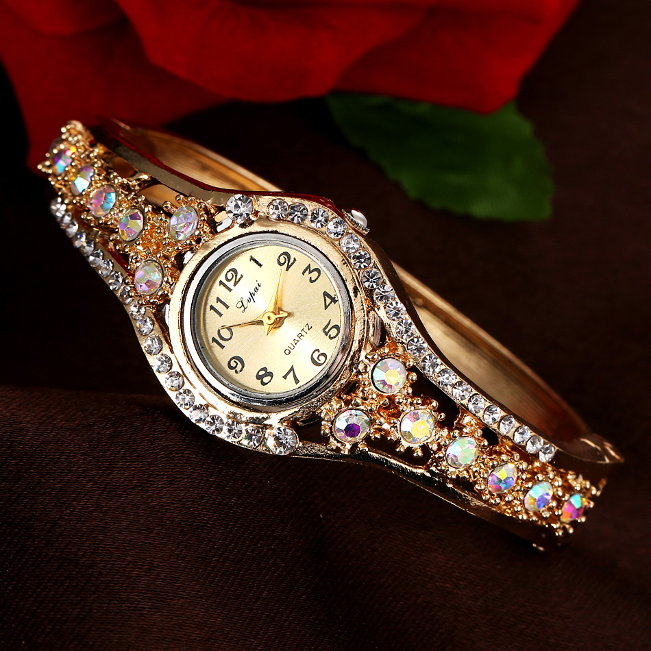 Watch Bezel Insert - Damskie luksusowe kolorowe diamentowe ramki eleganckie