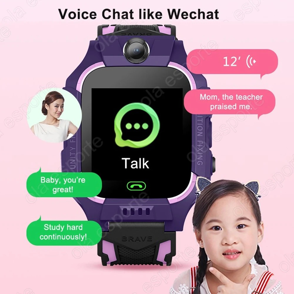 Q12 Dziecięcy Smartwatch z Fun – Smartwatch Digital Watches For Kid Boy With Alarm recenzja i cena