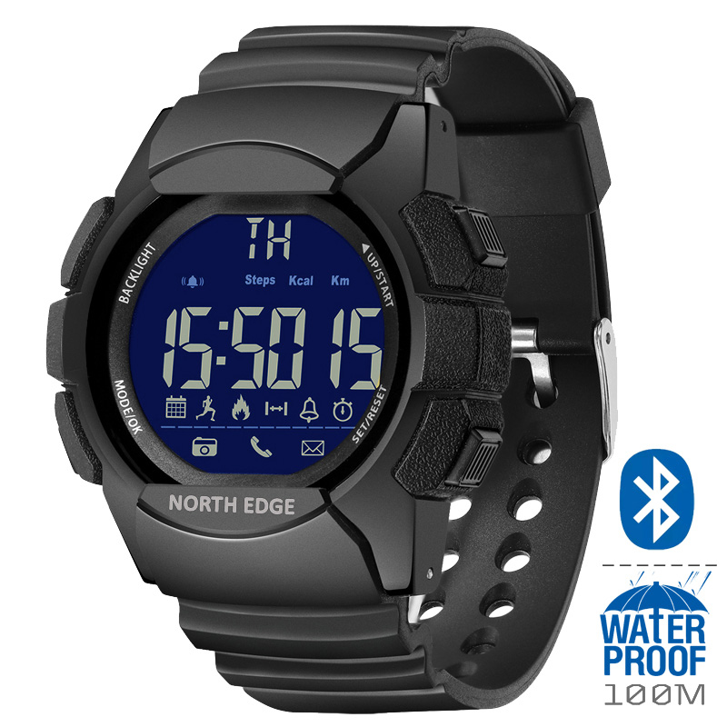NORTH EDGE AK 100M Wodoodporny – Smartwatch Digital Watches For Men recenzja i cena