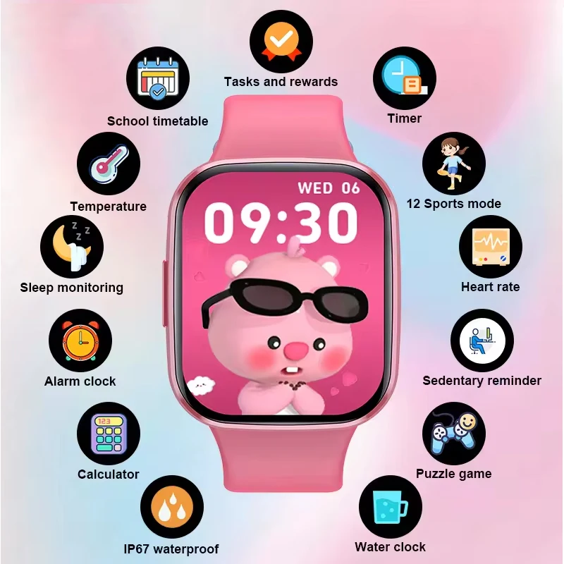 Inteligentne zegarki dla dziec – Smartwatch Watches Birthday Gift For Boys recenzja i cena