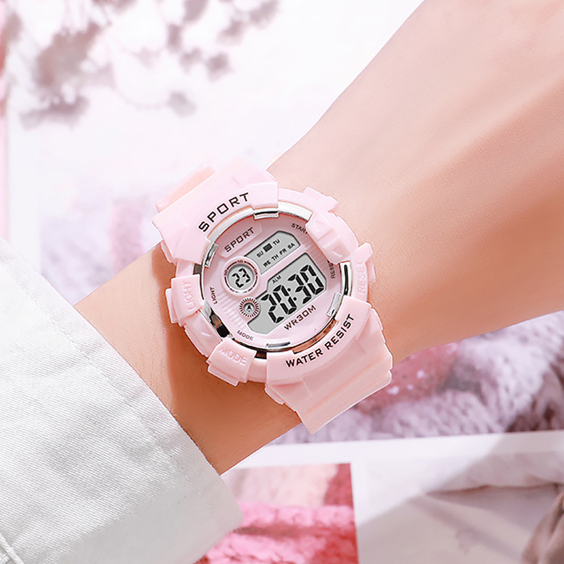 Modne zegarki dla dzieci Lumin – Smartwatch Digital Watches For Kid Boy With Alarm recenzja i cena