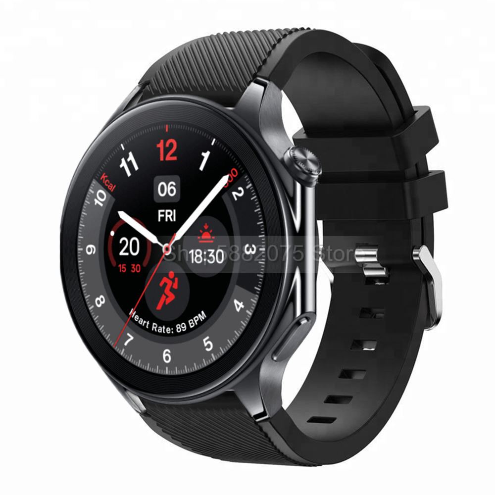 Pasek silikonowy 22 mm do zega – Smartwatch Oppo Watch recenzja i cena
