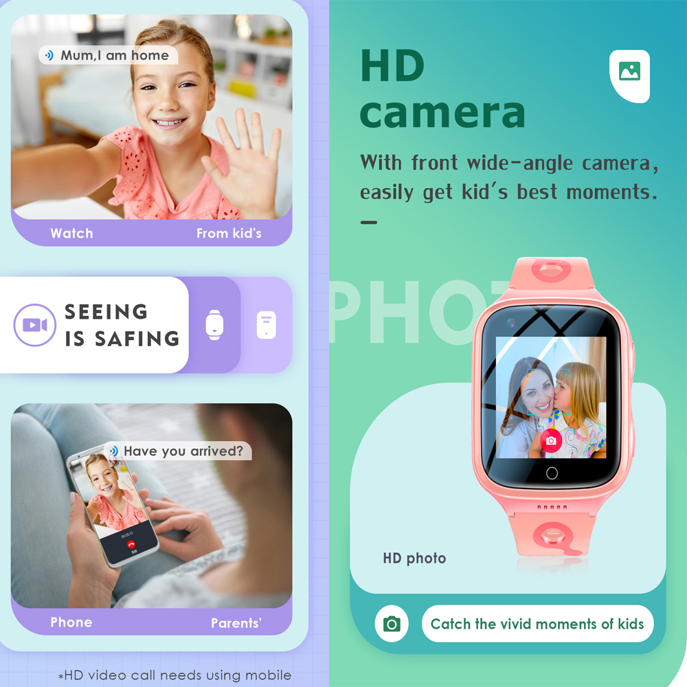 Smartwatch 4G dla dzieci z GPS – Smartwatch Watches Gift For Boys recenzja i cena