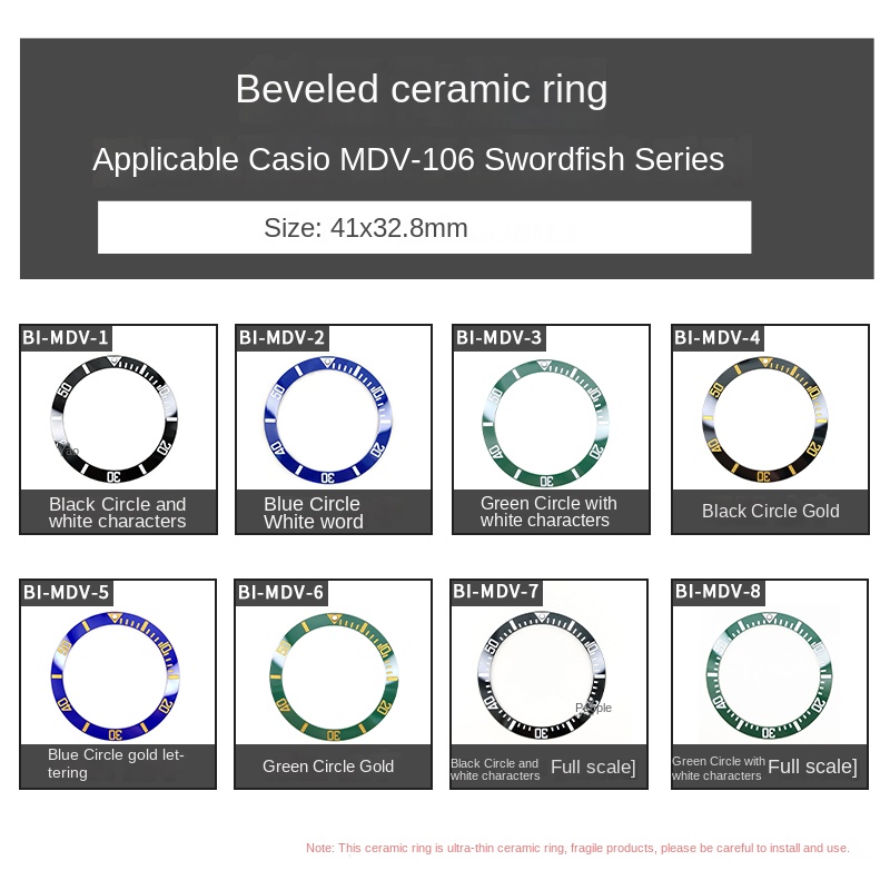 Wkładka ceramiczna skośna do C – Watch Bezel Insert recenzja i cena