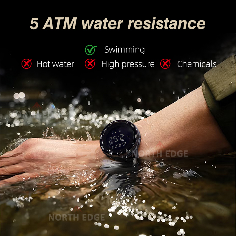 NORTH EDGE 2025 TERRAX Męski Z – Smartwatch Digital Watches For Men recenzja i cena