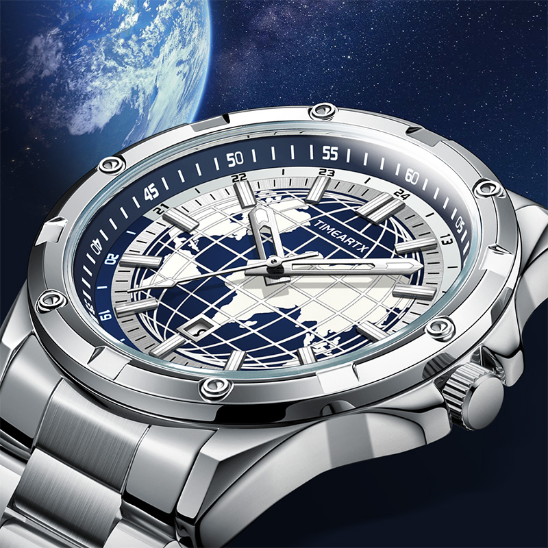 Zegarek męski TIMEARTX z tarcz – Smartwatch Watches Brands For Men recenzja i cena