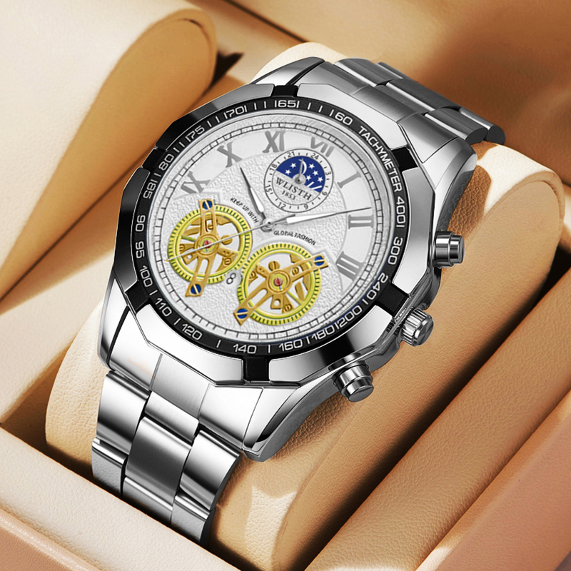 Luksusowe męskie zegarki kwarc – Smartwatch Watches Brands For Men recenzja i cena