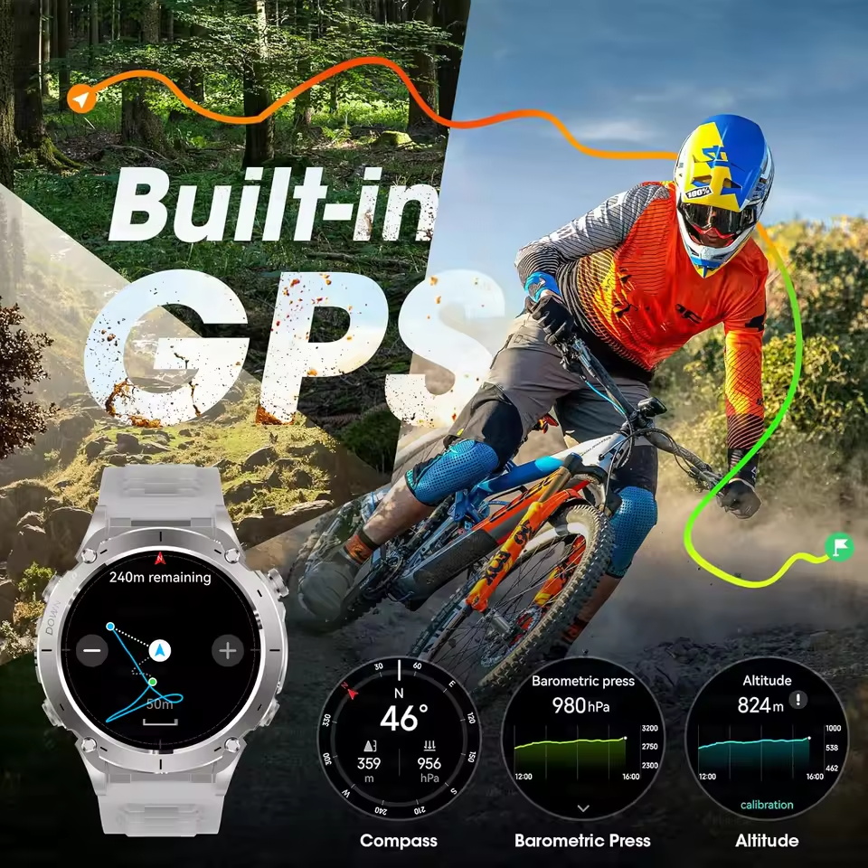 Ulepszony Smartwatch GPS do Sp – Smartwatch Watches Brands For Men recenzja i cena