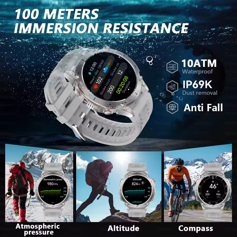 Ulepszony Smartwatch GPS do Sp – Smartwatch Watches Brands For Men recenzja i cena