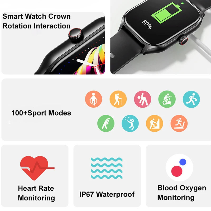 Awei H21 Wielofunkcyjny Smartw – Smartwatch Online Watches For Men recenzja i cena
