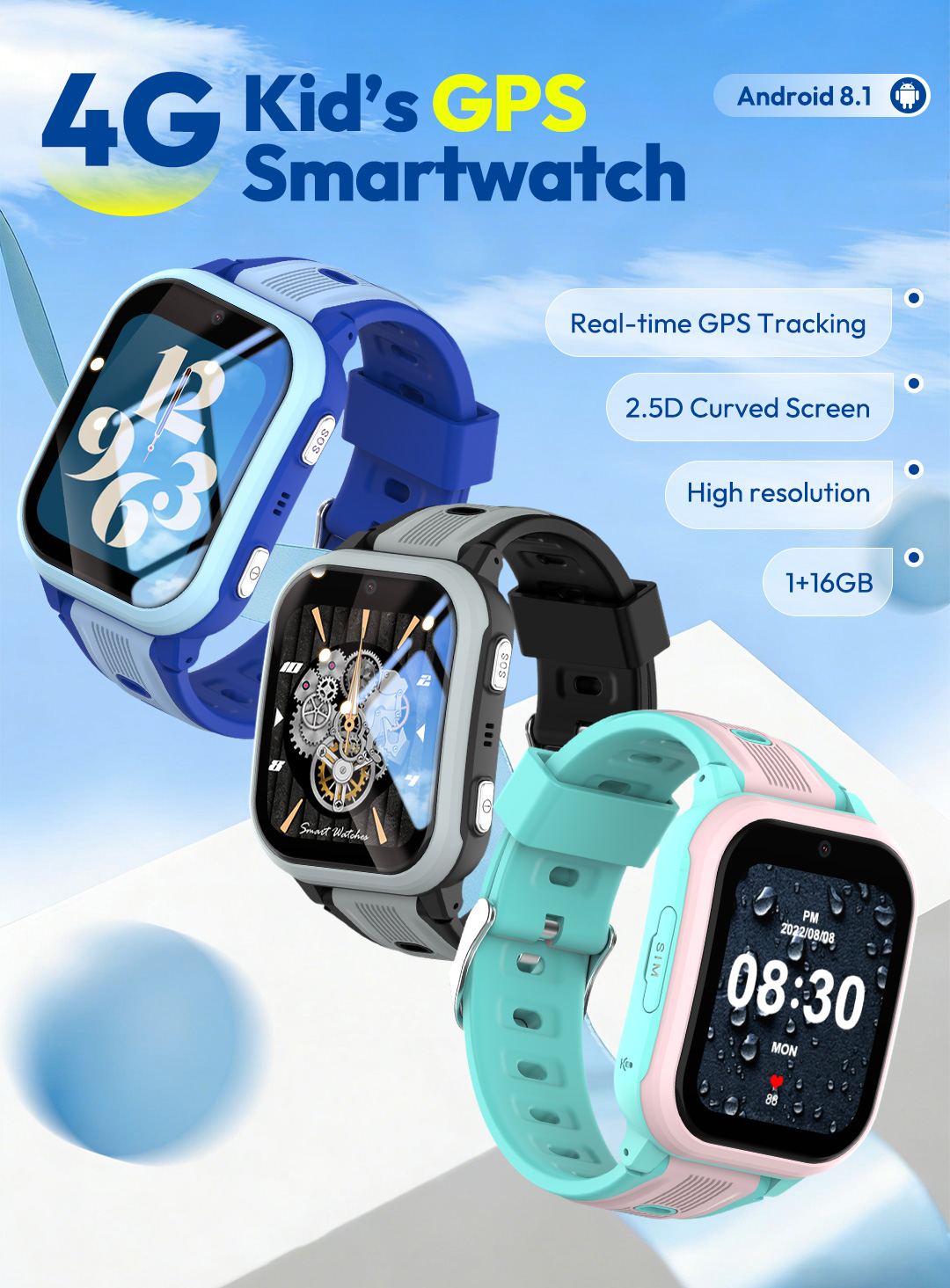 Inteligentny zegarek KT41 - Ze – Smartwatch Watches Gift For Boys recenzja i cena