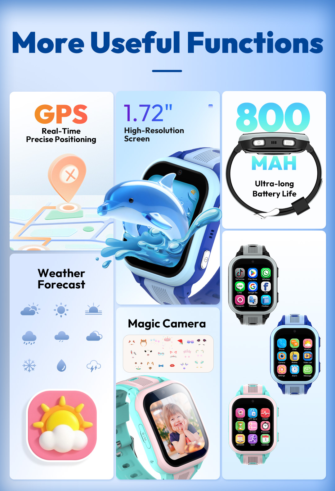 Inteligentny zegarek KT41 - Ze – Smartwatch Watches Gift For Boys recenzja i cena