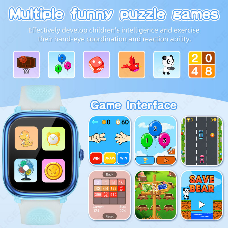 Inteligentny zegarek dla dziec – Smartwatch Watches Birthday Gift For Boys recenzja i cena